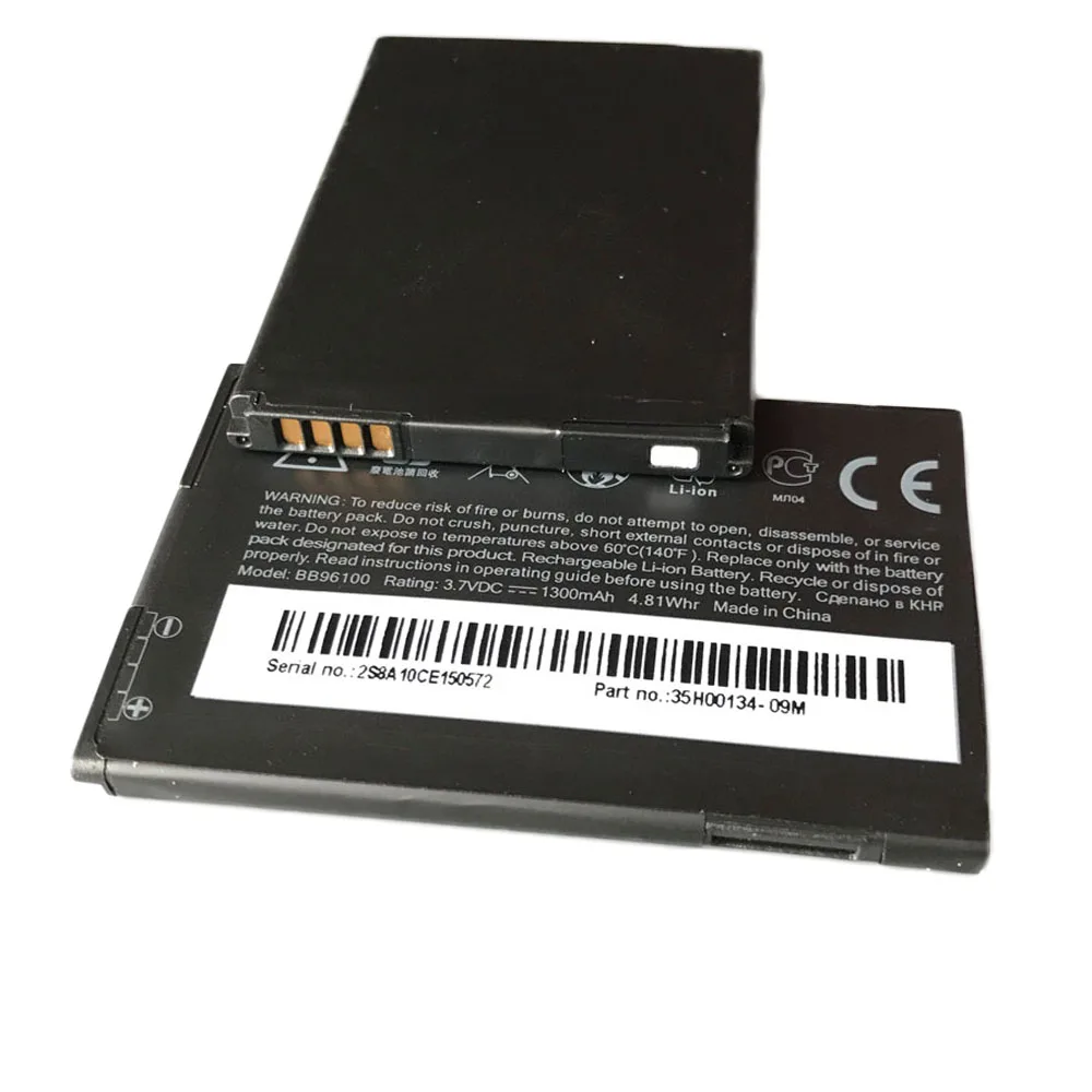 Аккумулятор BB96100 5 шт./лот 1300 мАч для HTC Wildfire A3333 A3366 A3360 A3380 T-Mobile G2 G8 G6 A6363 A6390 - купить