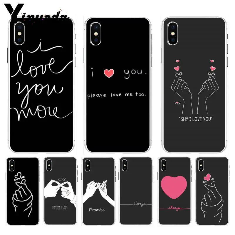 Чехол для телефона Yinuoda EXO kpop с сердечком и рисунком любовь на пальце iPhone 8 7 6 6S Plus X