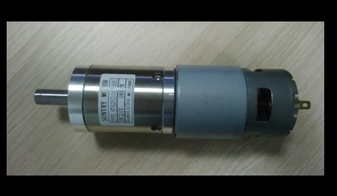 

42mm DC gear motor 24V 775 DC gear motor 304rpm 380rpm 536rpm can choose