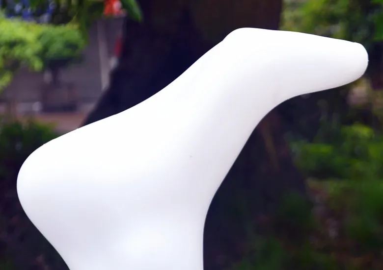 Белая мужская фотография носков форма для дисплея короткая модель чулок