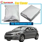 Чехол Cawanerl для автомобиля, защита от УФ-лучей, снега, дождя, для Volkswagen Golf