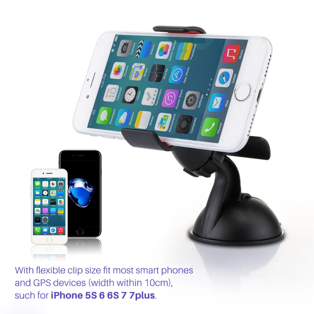 Автомобильный мобильный телефон Powstro универсальный держатель для лобового
