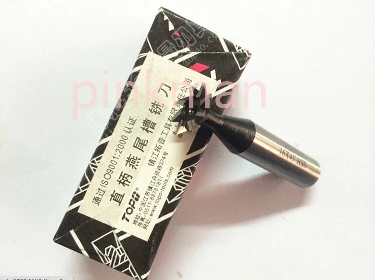 

1pcs 12mm x 55 Degree HSS Dovetail Cutter End Mill High Quality