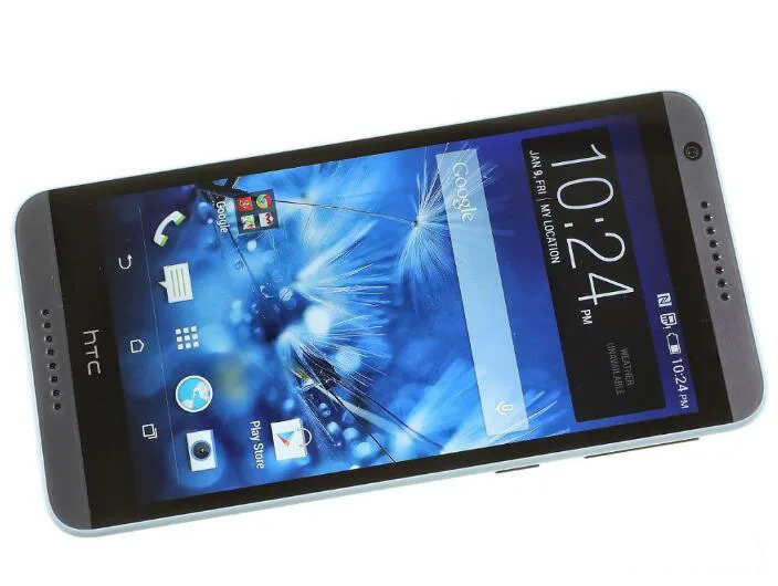 Htc Desire 820,, разблокированный, 5,5 дюймов, четыре ядра, 16 Гб ПЗУ, 2 Гб ОЗУ, 13,0 МП, 2600 мАч, две sim-карты, сенсорный экран, отремонтированный мобильный телефон