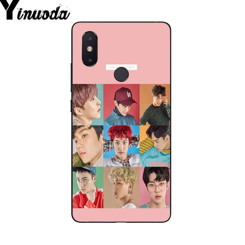 Чехол для телефона Yinuoda Kpop EXO Lucky One чехол Xiaomi Mi 6 Mix2 Mix2S Note3 8 8SE Redmi 5 5Plus Note4 4X