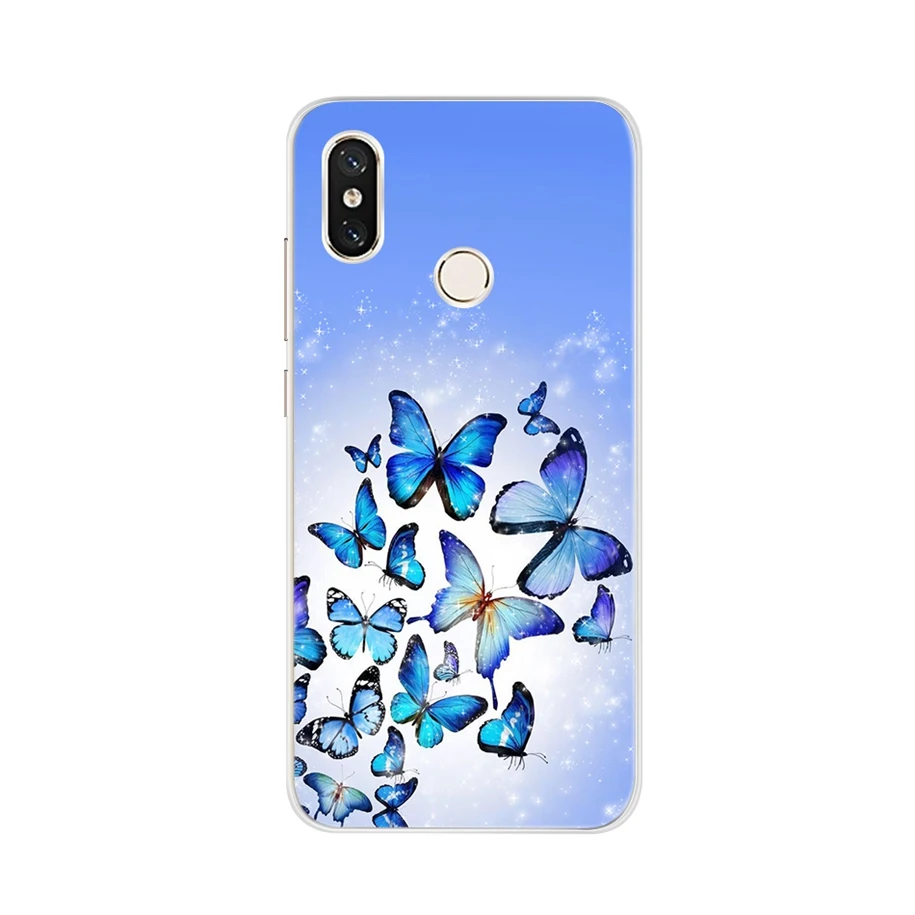 Силиконовый чехол для Xiaomi Mi 8 Lite Мягкий защитный из ТПУ телефона lite Mi8 Youth задняя