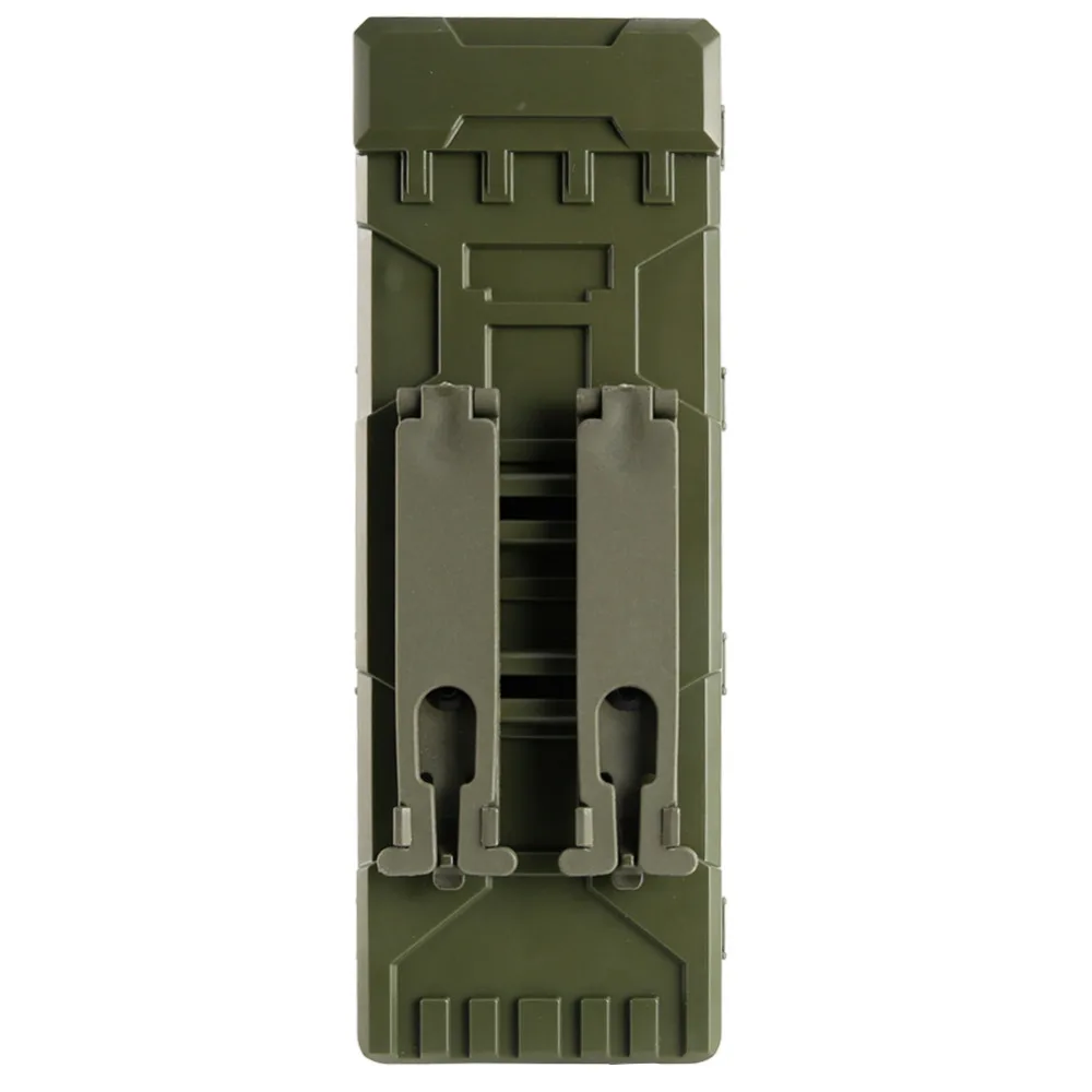 Патроны сумка Quick Release 10 патронов Тактический Подсумок Molle Mag Box для мяча страйкбола пейнтбола армейской боевой CS игры