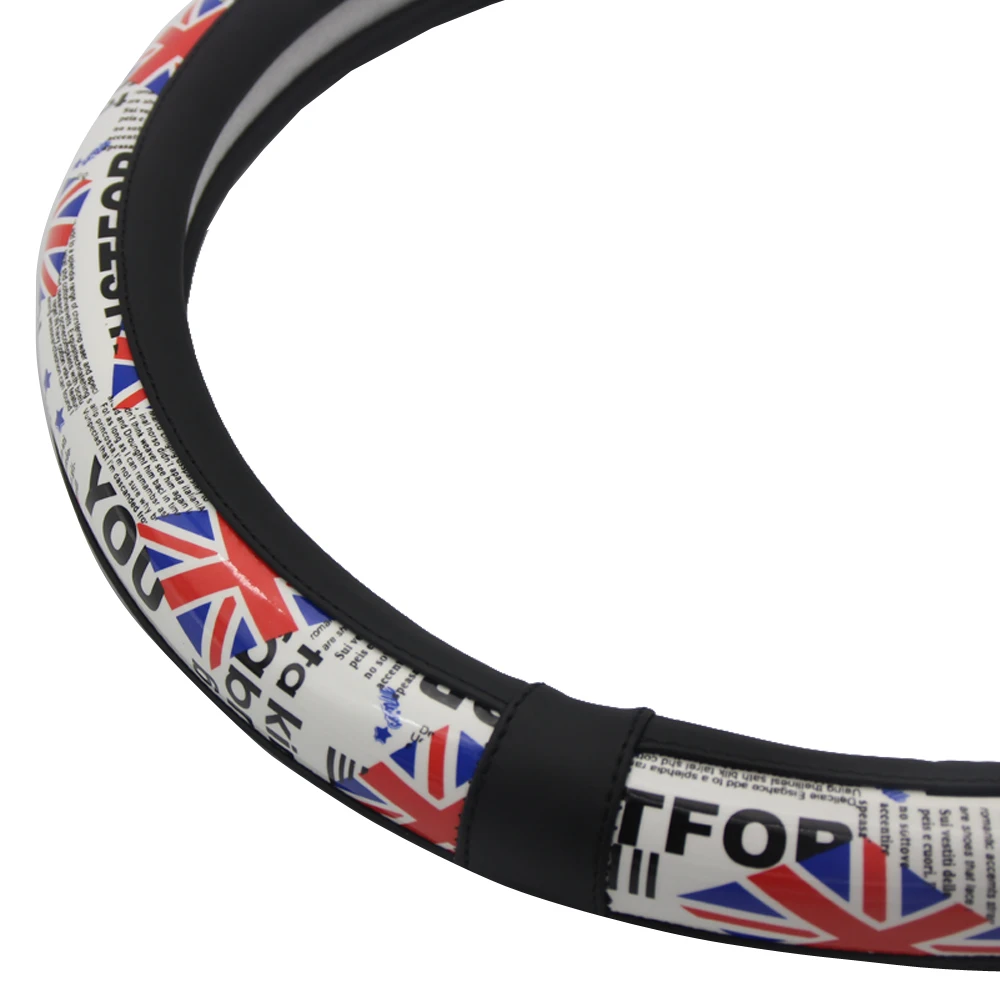 LEDAUT Ledaut ВЕЛИКОБРИТАНИЯ стиль ИСКУССТВЕННАЯ Кожа Wrap Around Руль Обложка Для узуки