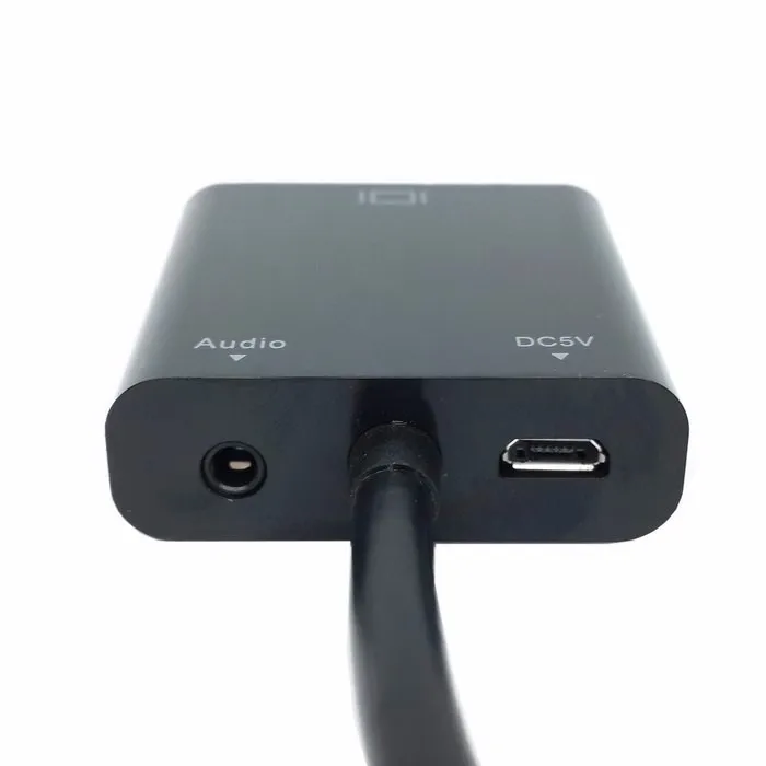100 шт./лот) DVI вход на VGA выход видео адаптер с 3,5 мм аудио и USB порт питания для монитора проектора