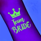 Свадебное украшение, 50 шт., фосфоресцирующие Временные татуировки, наклейки для свадьбы