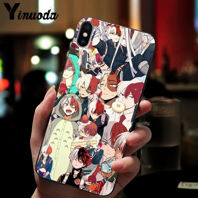 11pro MAX my hero academic чехол для iPhone X XS 6 6s 7 7plus 8 8Plus 5 5S SE XR|Чехлы-накладки| |