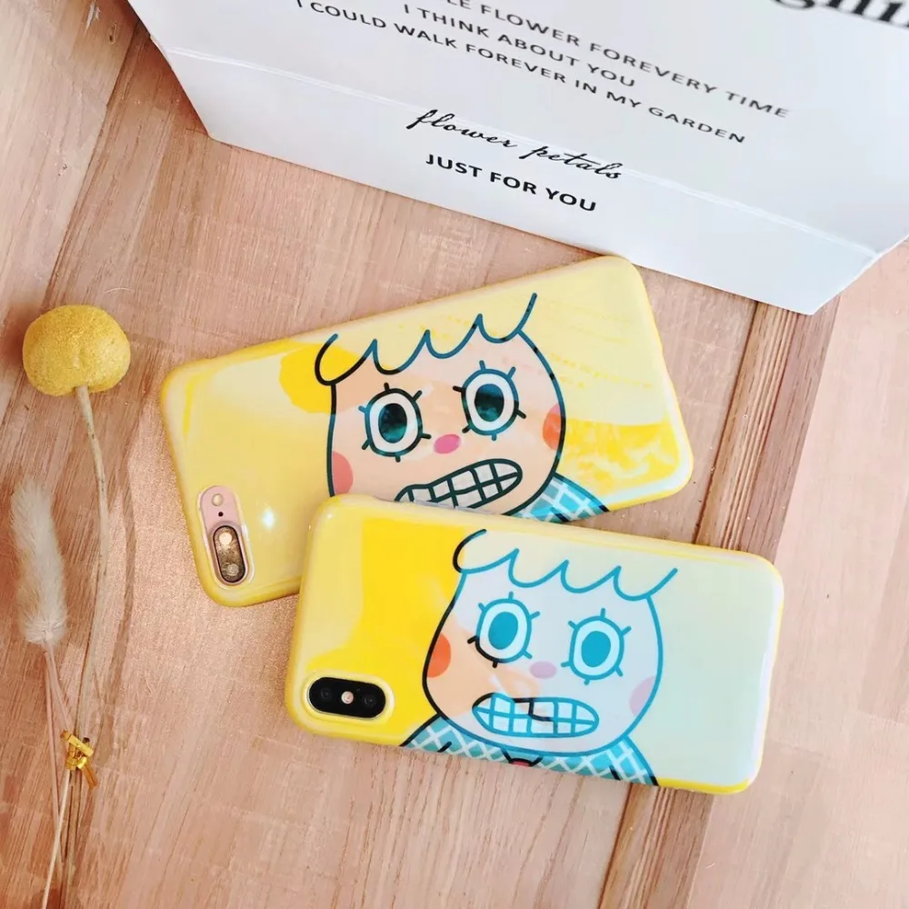 ZMASI Прекрасный талисман шаблон телефона чехол для iPhone X мягкий мультфильм 7 8 6 6s