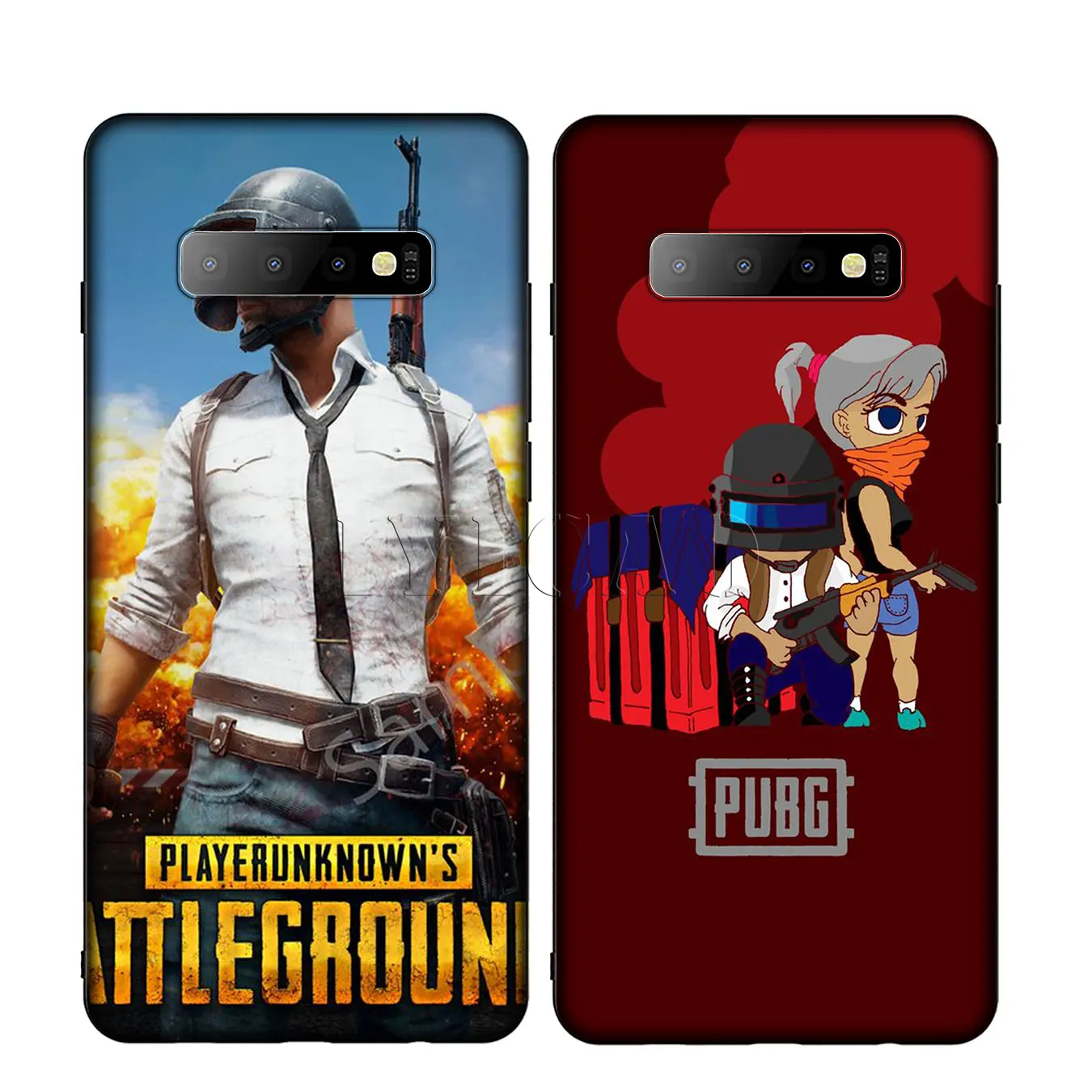 Мягкий силиконовый чехол для телефона с играми Pubg джедаев BATTLEGROUNDS Samsung Galaxy S20 S10 S9 S8