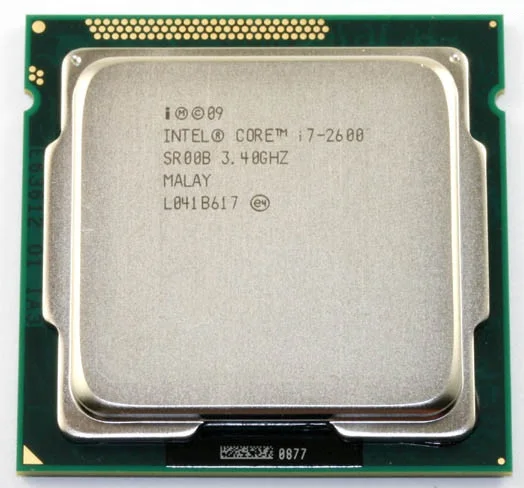 Intel Core i7 2600 3,4 ГГц четырехъядерный процессор 8MB 5GT/s SR00B LGA 1155 cpu i7-2600