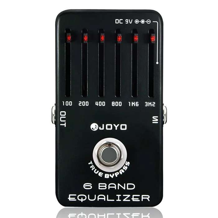 6-Band Equalizer JOYO гитарные эффекты Винтаж овердрайв/Окончательный Привод/Crunch искажения/Цифровая Задержка/Американская звуковая педаль эффектов для электрогитары - Цвет: 6-Band Equalizer