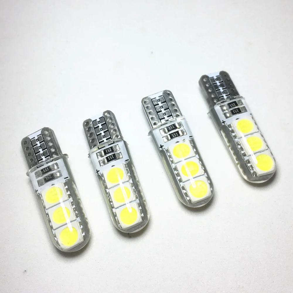 4 шт. Автомобильные светодиодные лампы T10 W5W 6 SMD 194 2825 WY5W | Автомобили и мотоциклы