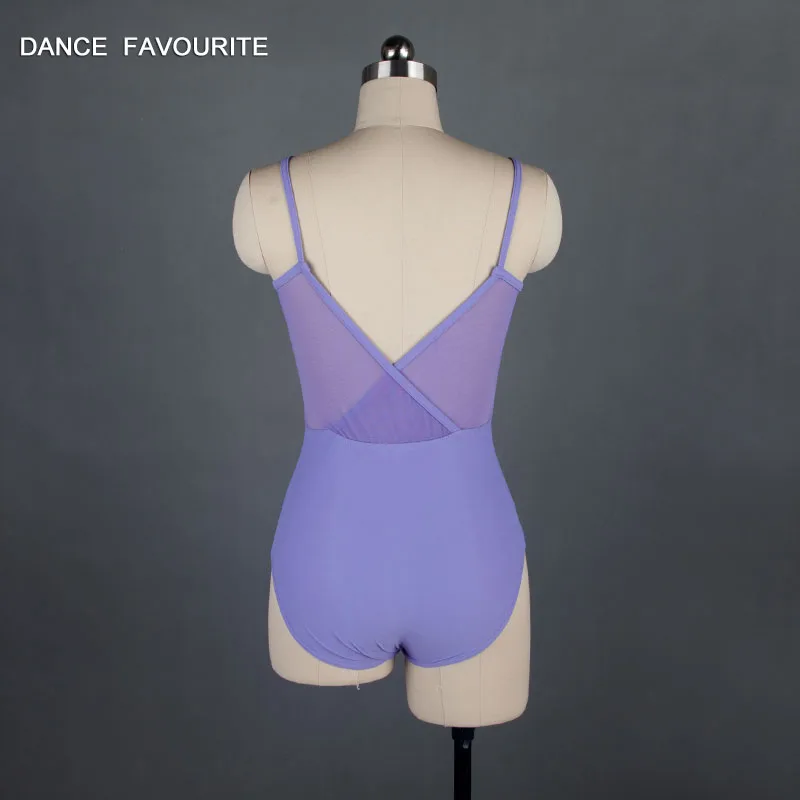 Lilac Танцевальный любимый дизайн матовой лайкра балетные трико Camisole женские балетные трико, танцевальная одежда для балерины - Цвет: Lilac