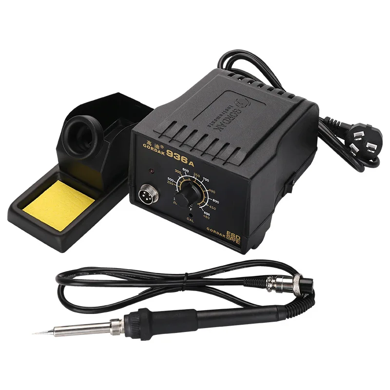 Бесплатная доставка новейшая паяльная станция 60 Вт 220 В GORDAK 936A BGA SMD паяльники