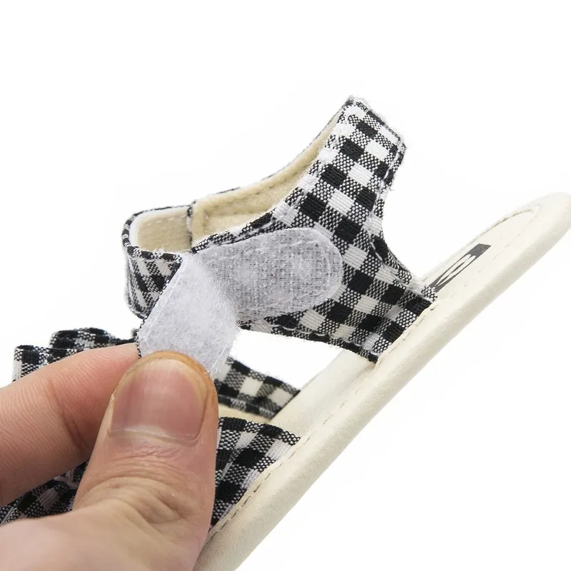 

4 Styles Baby Girls Cute Bowknot Shoes Ruffle Shoes Newborn Summer Footwear Infant Shoes Baby Anti-slip Baby Shoe 0-12M