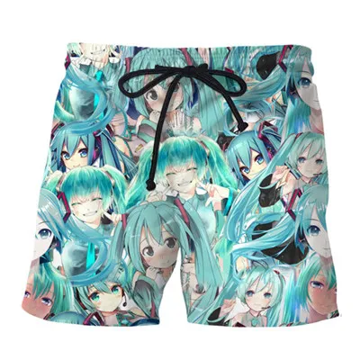 YX GIRL/ новые летние шорты Ram And Rem/Mock-quan Shy Girl, шорты «Аниме» для мужчин/женщин, шорты с 3d принтом, S-5XL, Прямая поставка