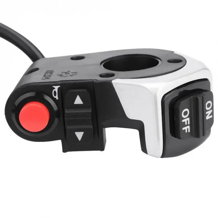 Turn Signal Rear Lamp Switch,LED Tail Light 3 in 1Control switch Electric Bicycle Scooter Switch Accessories