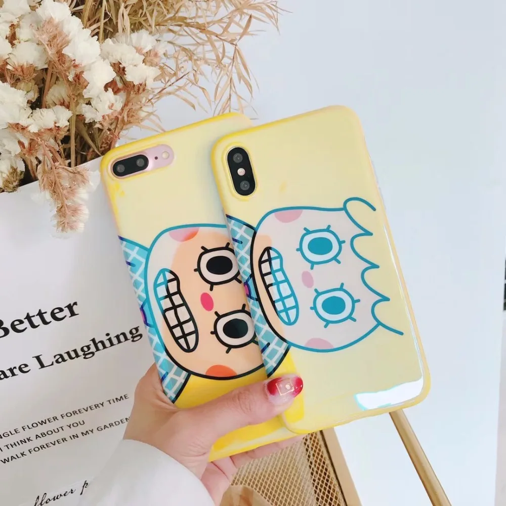ZMASI Прекрасный талисман шаблон телефона чехол для iPhone X мягкий мультфильм 7 8 6 6s