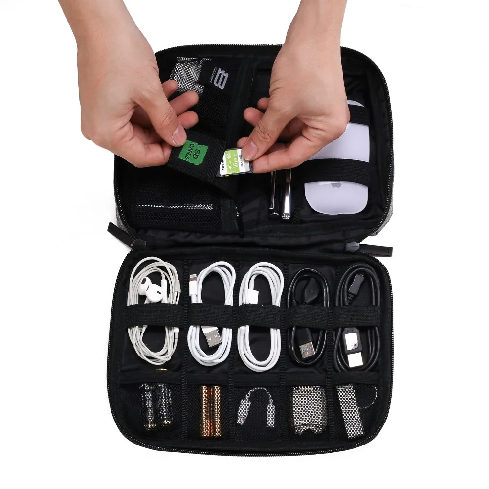Водонепроницаемая дорожная сумка BAGSMART для электронных аксессуаров iPhone