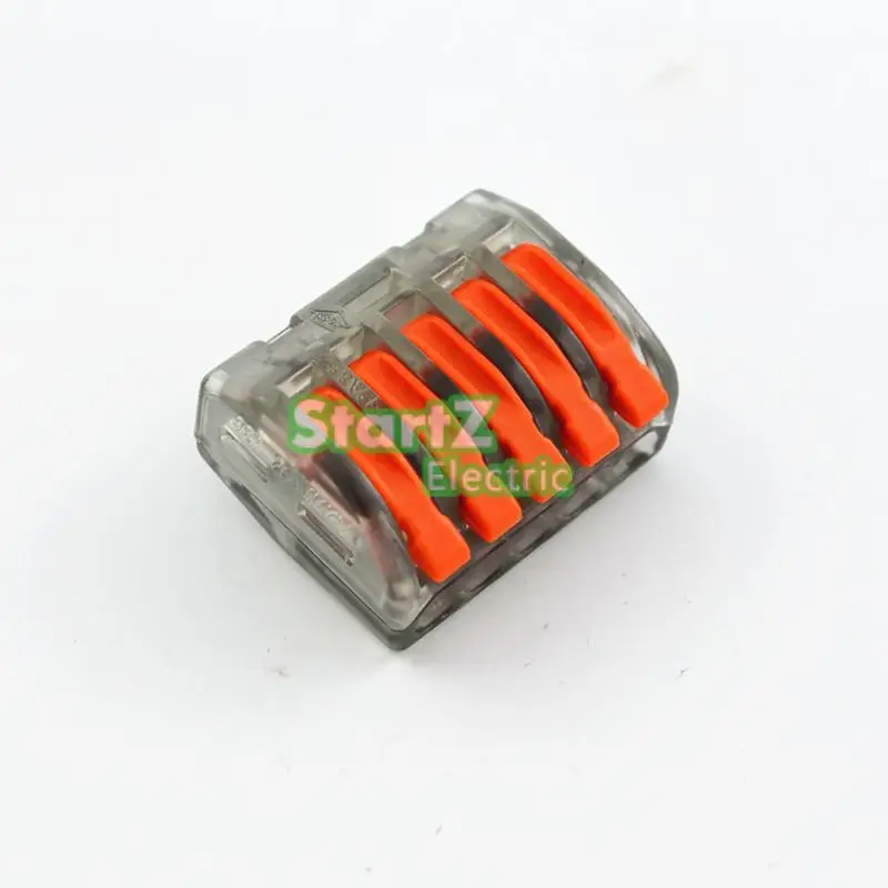 10 шт. прозрачный провод разъем 5 контактов штекер в клеммной колодки 400V 32A |