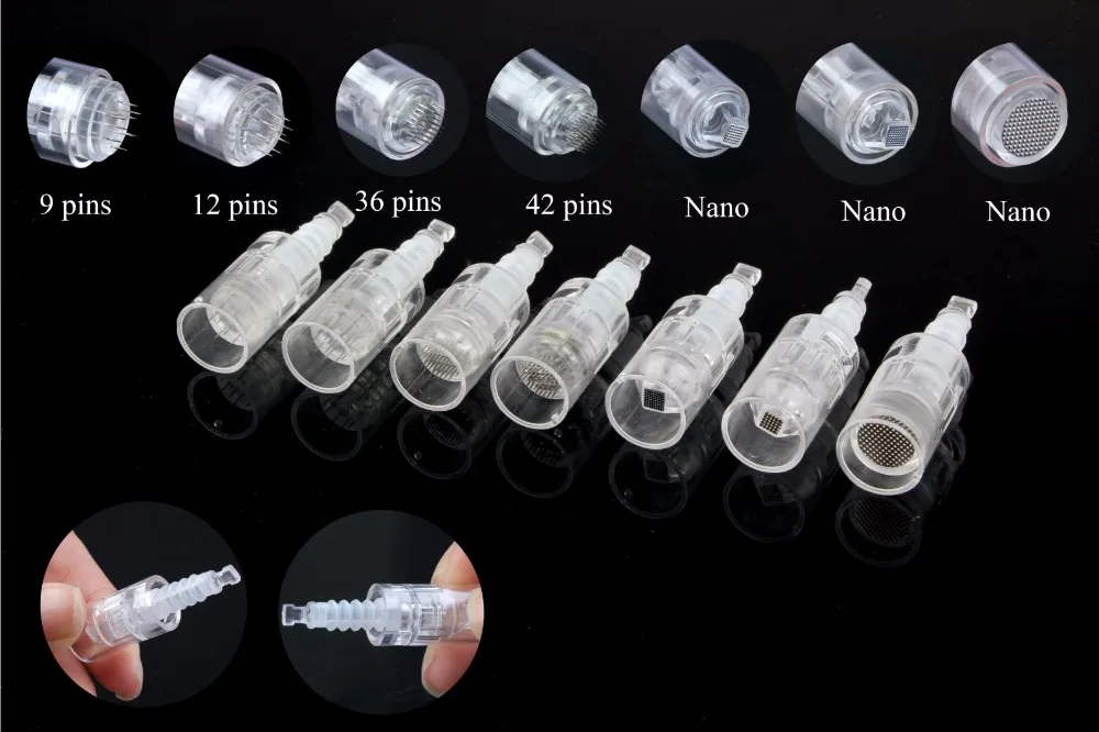 100 PCS Electric Derma Pen Needles Bayonet 36 pin MYM Cartridge For Auto Microneedle Tattoo Needle Tip | Красота и здоровье