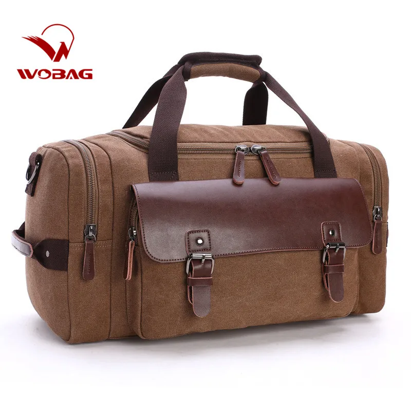 Повседневные холщовые дорожные сумки для мужчин спортивная сумка из 2019