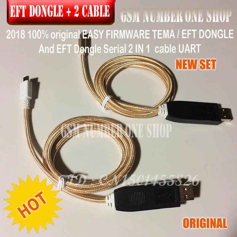 Новинка 2019 оригинальный ключ EFT от EASY TEAM/кабель Serial UART 2 в 1|Детали устройств связи|