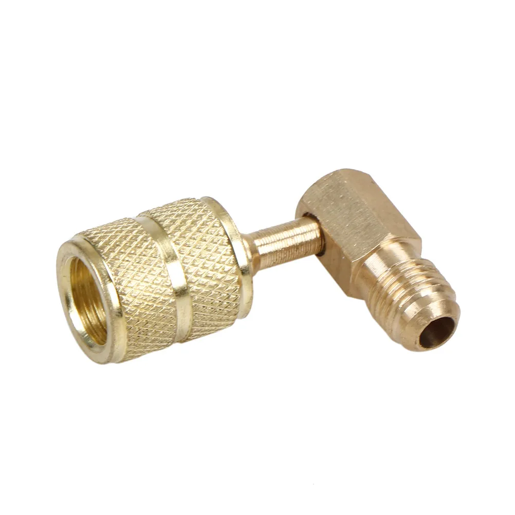 1 шт. латунный Авто AC Холодильный адаптер переходник для R410A шланг измерительных