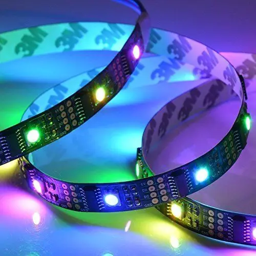 Светодиодная лента WS2801 IC magic Dream неводостойкая цифровая RGB с 32 светодиодами s/M