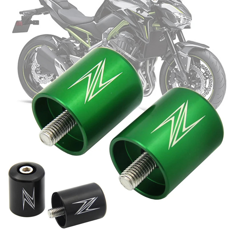 Аксессуары мотоциклетные Cnc ручки руля концы анти вибрации для KAWASAKI Z250 Z300 Z650 Z750 Z800