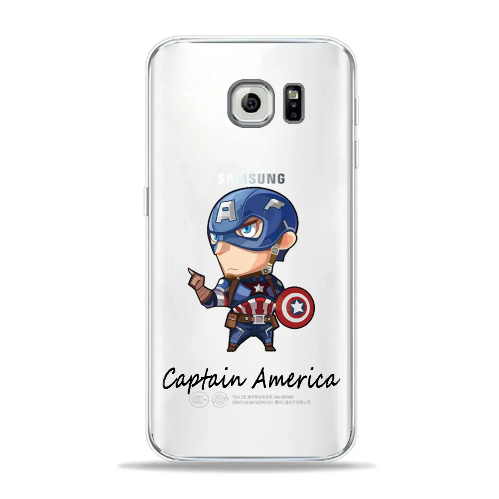 TPU D3046 Забавный чехол для телефона Marvel Бэтмен Чиби Дэдпул для samsung S10 S8 S9 Plus S7 Edge A9 A6 A7 A5 TPU чехол для samsung A50 чехол - Цвет: TPU D3046