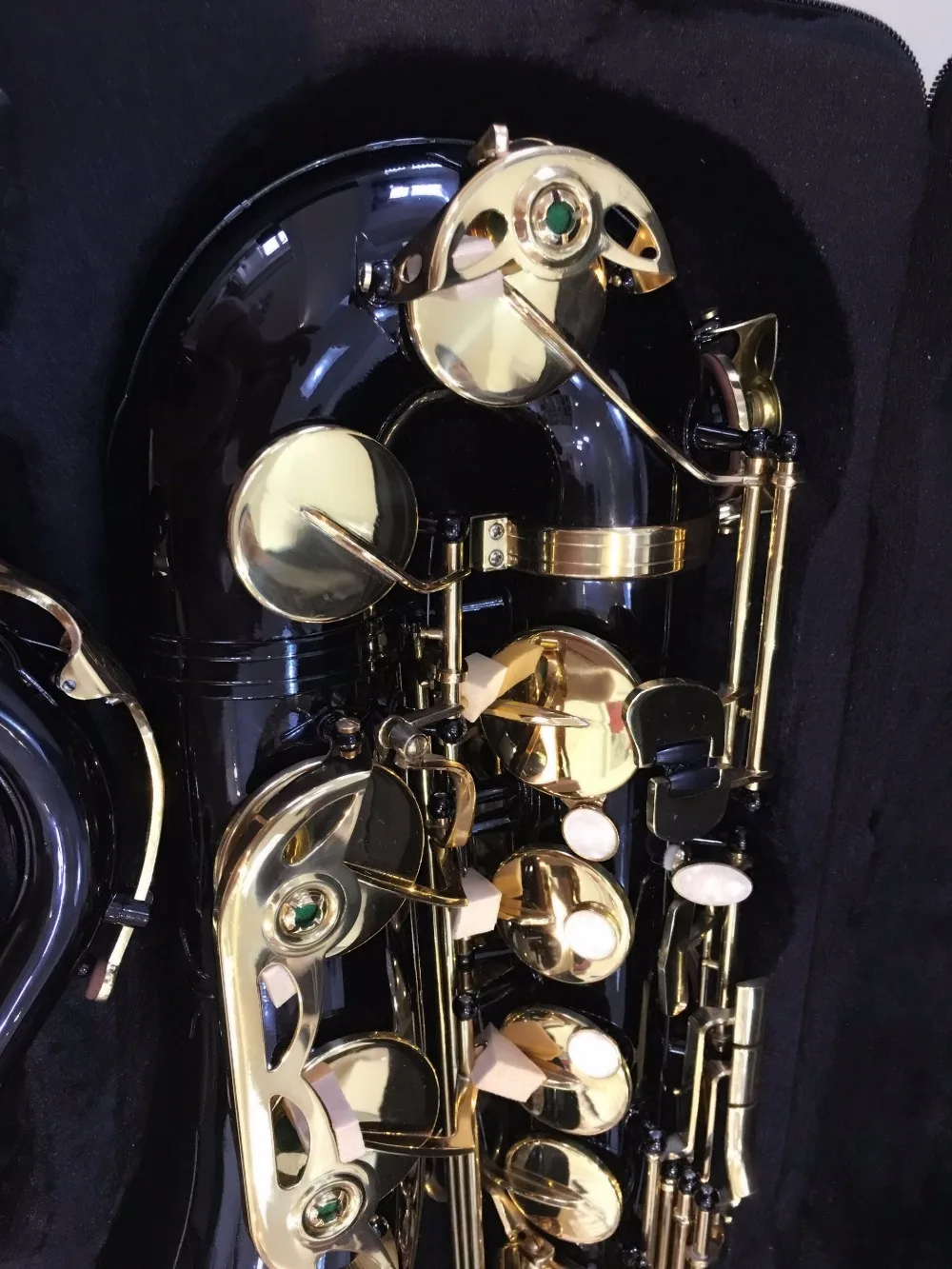 Французский тенор саксофон черный R54 Sax B плоский Топ музыкальный инструмент Saxe