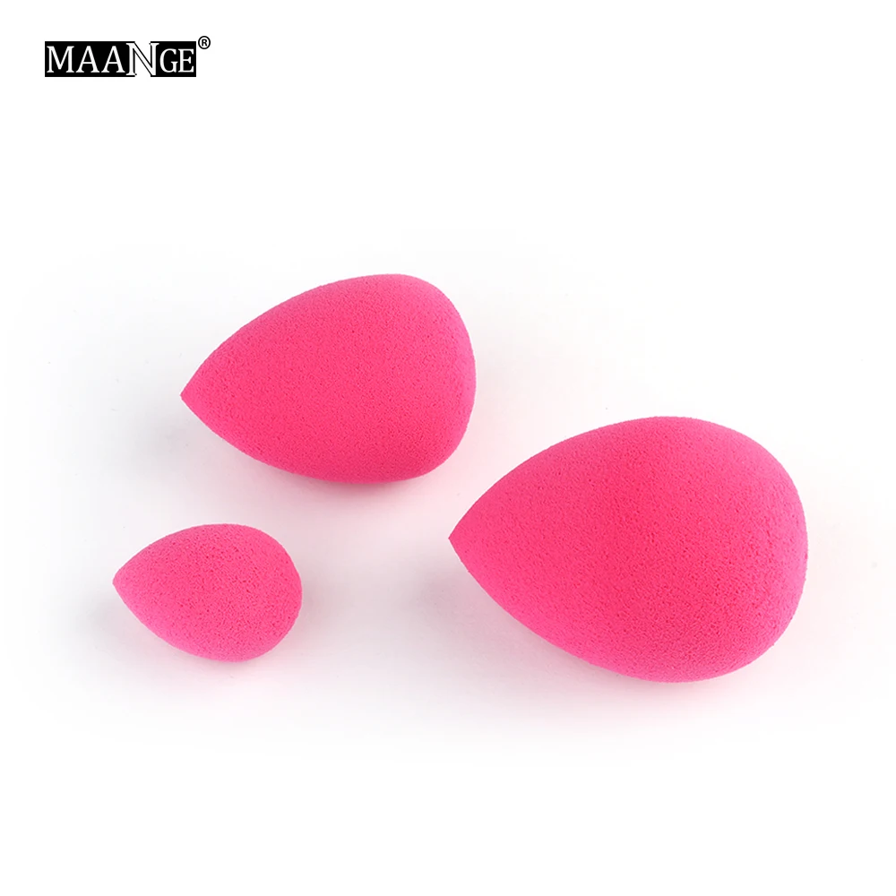 MAANGE 2/3 шт губка для макияжа мягкая Жидкая основа косметическая пудра гладкая