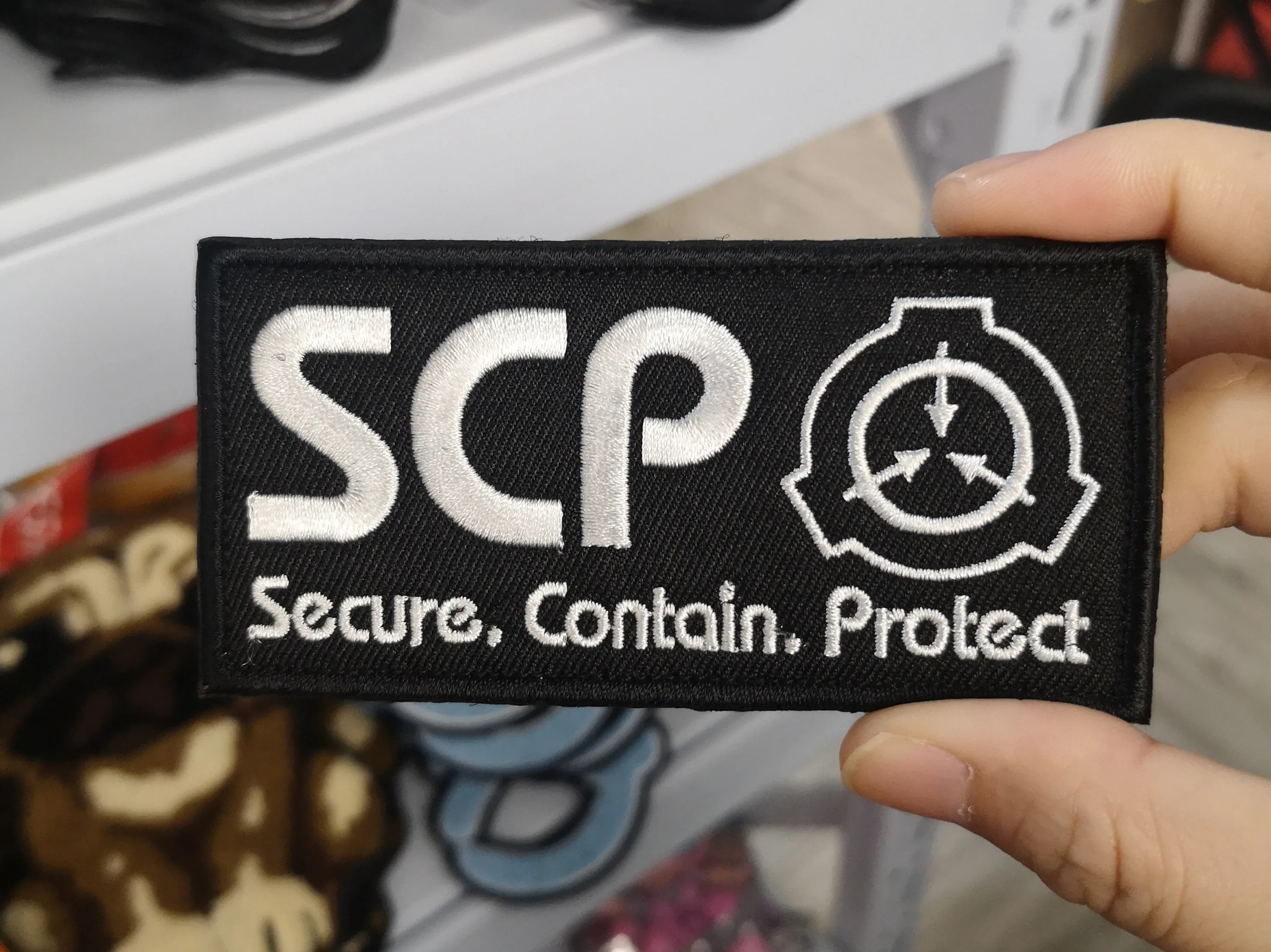 SCP патч для джинсы, SCP патчи, застежкой-липучкой scp значки аппликации для джинсов оригинального дизайна, значки, патчи для одежды A830