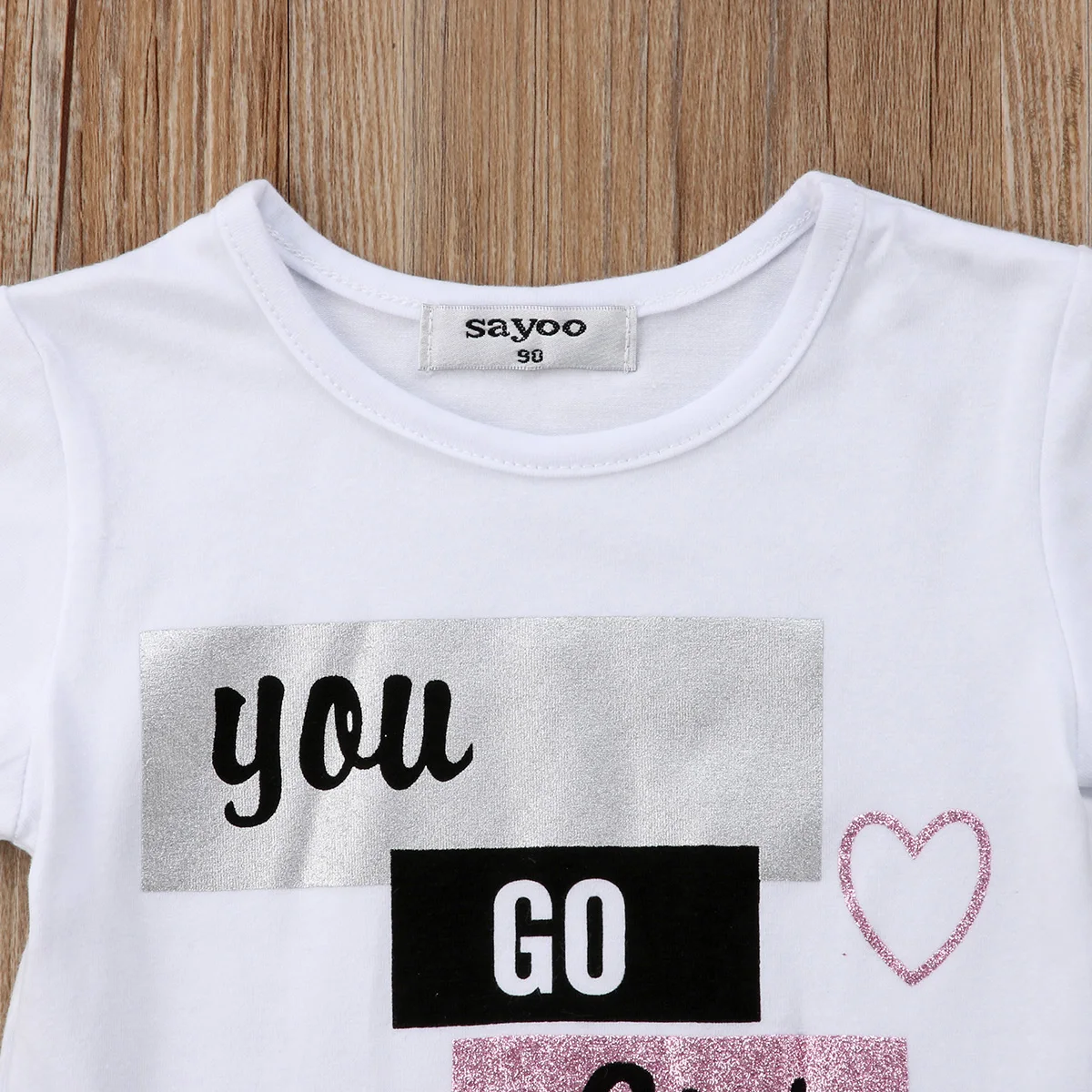 Футболка и юбка с оборками для новорожденных девочек|clothes set|kids baby girlkids |