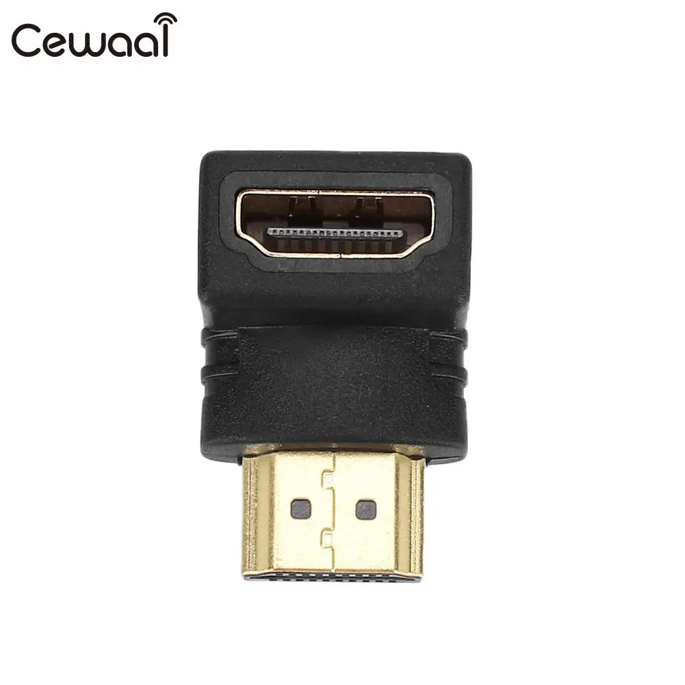 HDMI мужчин и женщин M/F угловой удлинитель Разъем для HDTV практичный |