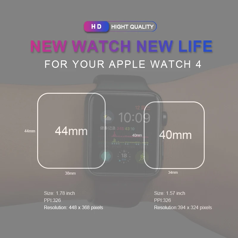 ЖК дисплей для Apple Watch Series 4 экран 40 мм 44 с сенсорным экраном и дигитайзером сборка