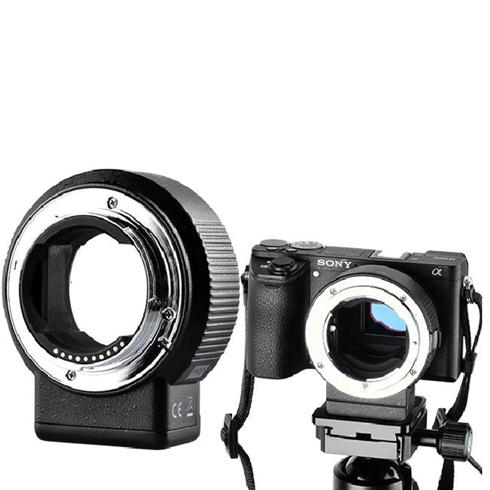 Адаптер для крепления объектива Commlite CM-ENF-E1 PRO Nikon F только Sony E Mount A7R2 A7II A6300 A6500 A7R Mark