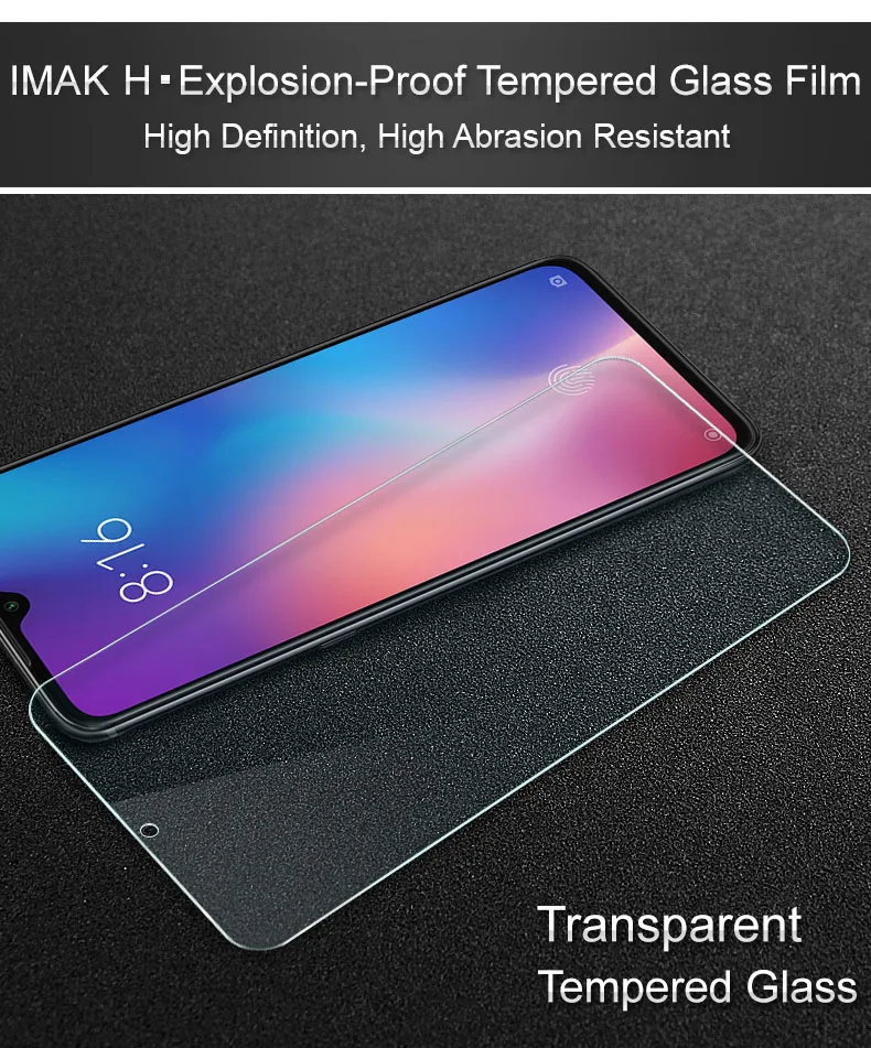Для Xiao mi 9 mi 9 Pro 5G закалённое стекло IMAK прозрачная Взрывозащищенная защитная пленка для экрана прозрачная защитная пленка для телефона