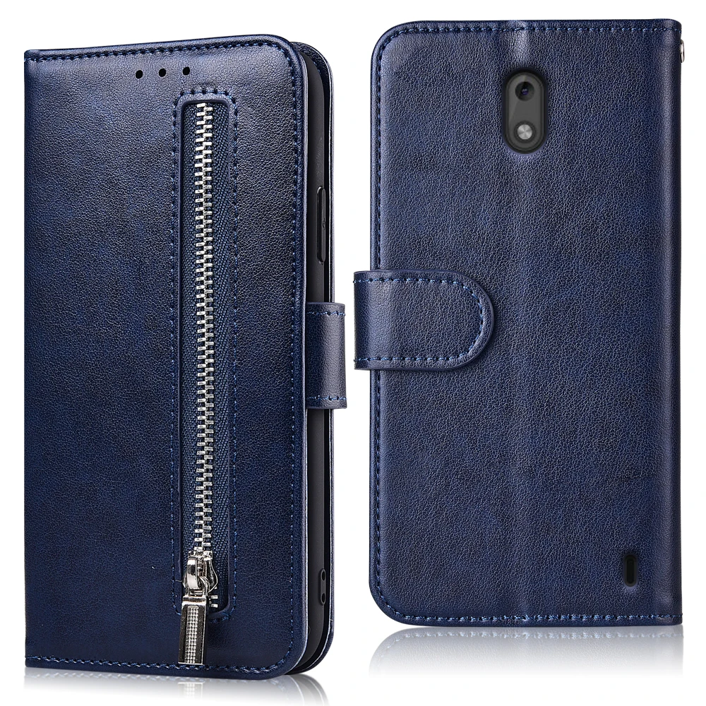 Для NOKIA 2 TA-1029 5 ''чехол для Nokia2 Nokia 2 Fundas на молнии Флип Бумажник кожаный чехол TPU мягкий чехол
