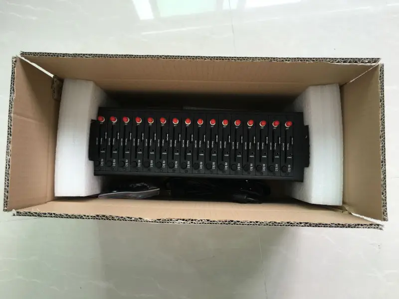 

SMS Gateway wavecom Q24Plus Module GSM GPRS 16 Ports Modem pool with Modem Pool USB Interface