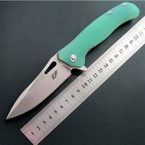 New folding pocket knife D2 steel + G10 handle hot outdoor survival camping hunting EDC hand tools tactical | Инструменты
