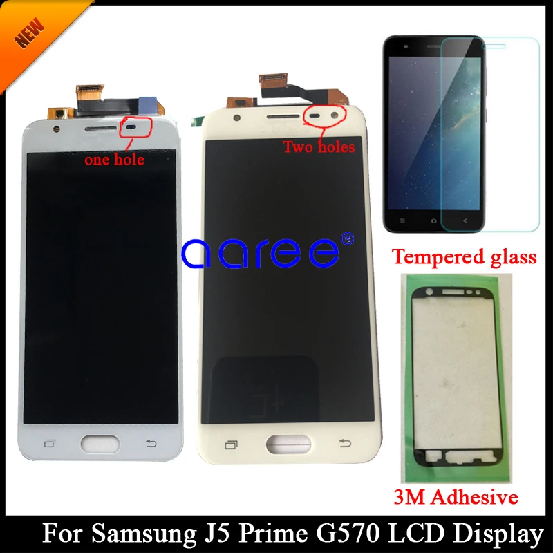 100% протестированный Регулируемый для SAMSUNG J5 Prime G570 ЖК дисплей Samsung G570F экран