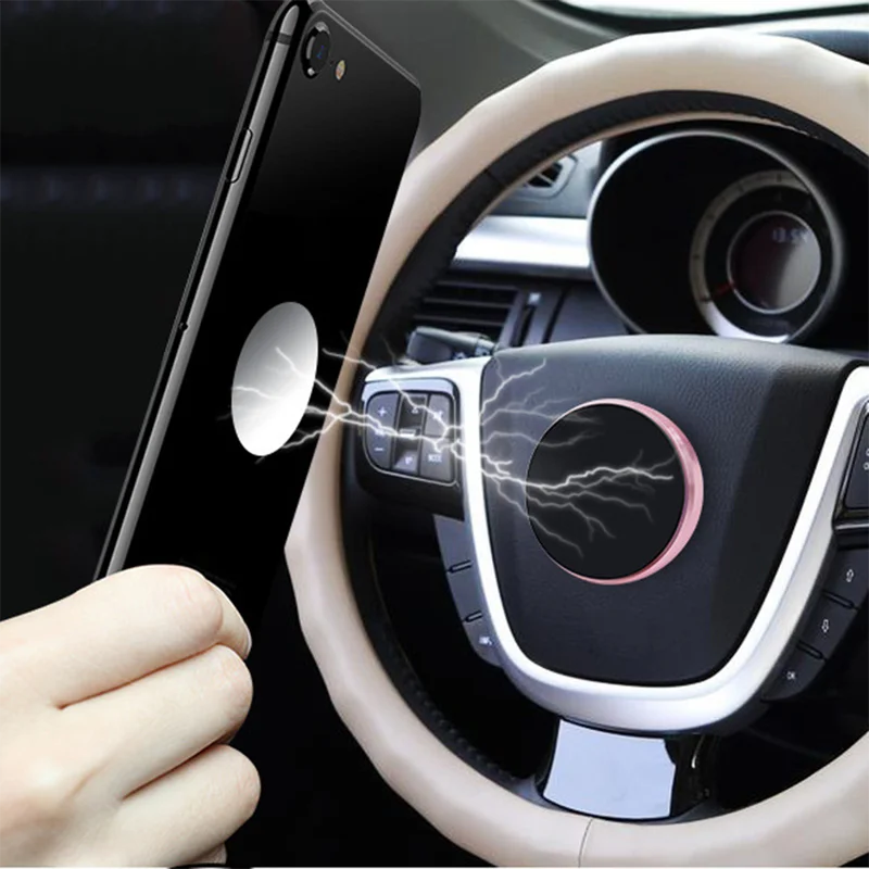 Магнитный автомобильный gps-ячейка держатель для телефона Магнитный амортизатор рулевой колесный кронштейн аксессуары для салона автомобиля автозапчасти