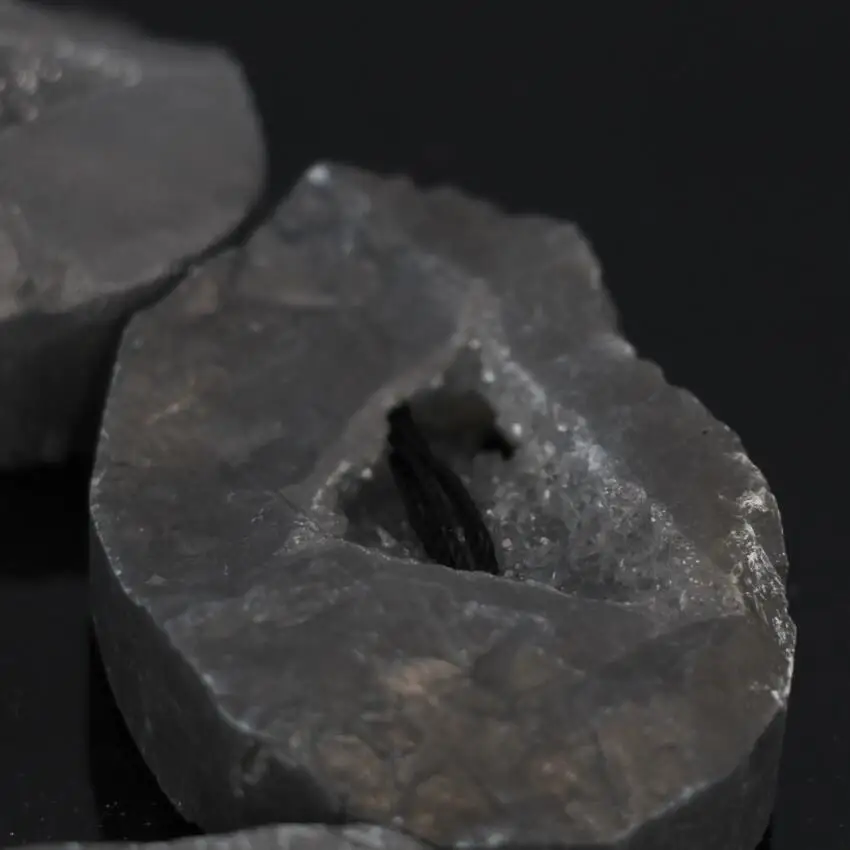 Approx7PCS нитей шелковые серых Druzy кварца геодезические драгоценные камни плиты в