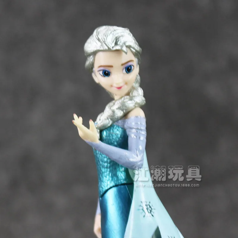 Disney Nendoroid принцессы Эльзы Анны ПВХ фигурку с коробкой Коллекция Модель аниме